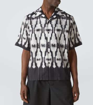 Camicia Ritual in cotone e seta con stampa | Commas