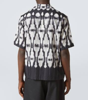 Camicia Ritual in cotone e seta con stampa | Commas