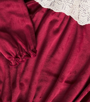 Baby Venola velvet bodysuit | Konges Sløjd