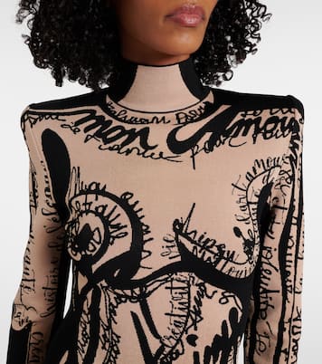 Abito lungo in maglia | Balmain