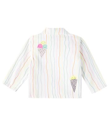 Baby Bedruckte Jacke aus Denim | Stella McCartney Kids