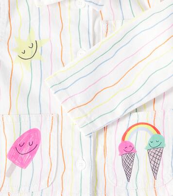 Baby Bedruckte Jacke aus Denim | Stella McCartney Kids