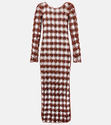 Maxikleid aus Häkelstrick | Anna Kosturova