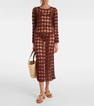 Maxikleid aus Häkelstrick | Anna Kosturova