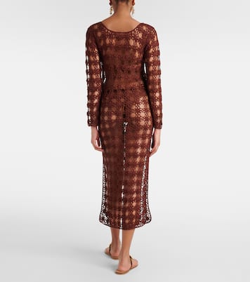 Maxikleid aus Häkelstrick | Anna Kosturova