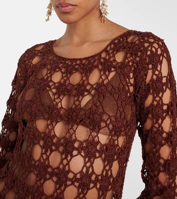 Maxikleid aus Häkelstrick | Anna Kosturova