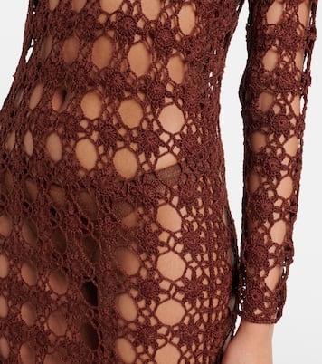 Maxikleid aus Häkelstrick | Anna Kosturova