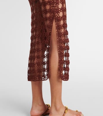 Maxikleid aus Häkelstrick | Anna Kosturova