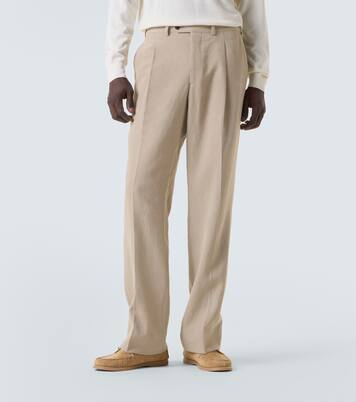 Amo linen suit pants | Saman Amel
