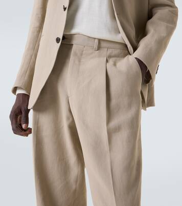 Amo linen suit pants | Saman Amel