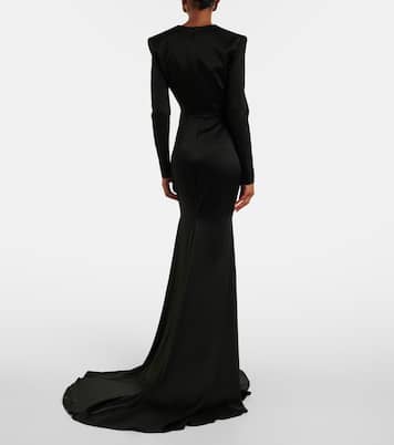 Satin crêpe gown | Alex Perry