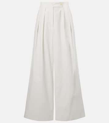 Pleated wide-leg pants | Dries Van Noten