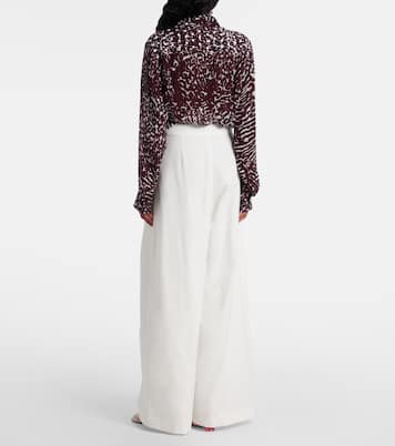 Pleated wide-leg pants | Dries Van Noten