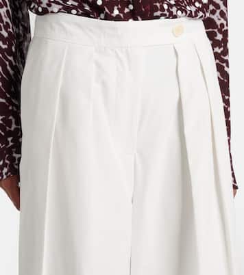 Pleated wide-leg pants | Dries Van Noten