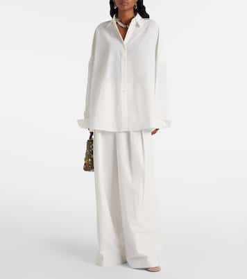 Pleated wide-leg pants | Dries Van Noten