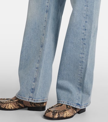 Tess mid-rise straight jeans | 7 For All Mankind