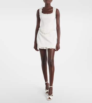 Verzierte Sandalen Siva 95 aus Satin | Jimmy Choo