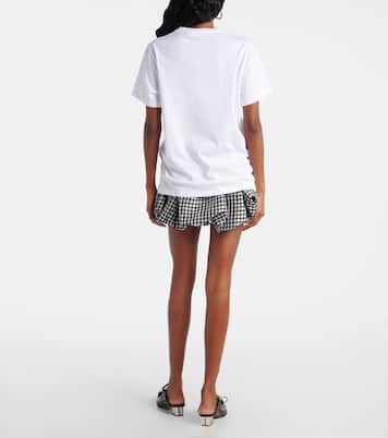 Bedrucktes T-Shirt aus Baumwoll-Jersey | Ganni