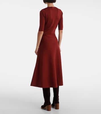 Maxikleid aus Wolle, Kaschmir und Seide | Gabriela Hearst