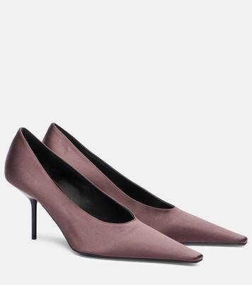 Escarpins 75 en satin | Victoria Beckham