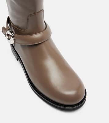 Cavalier leather knee-high boots | Coperni
