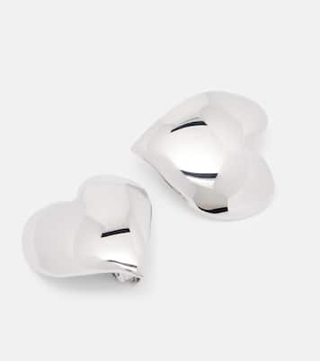 Boucles d’oreilles clip Heart | Oscar de la Renta
