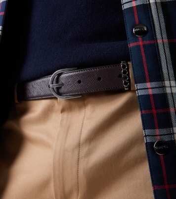 Ceinture Gucci Script en cuir | Gucci