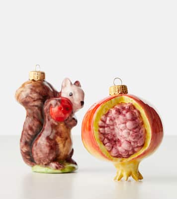 Set of 4 ceramic ornaments | Les-Ottomans