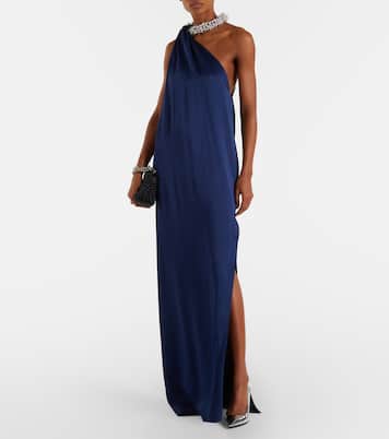 Embellished satin gown | Stella McCartney