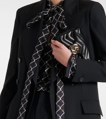 Schultertasche GG Marmont Mini aus Leder | Gucci