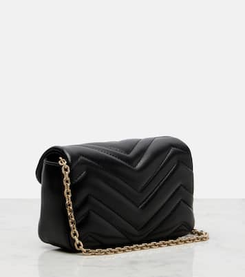 Schultertasche GG Marmont Mini aus Leder | Gucci