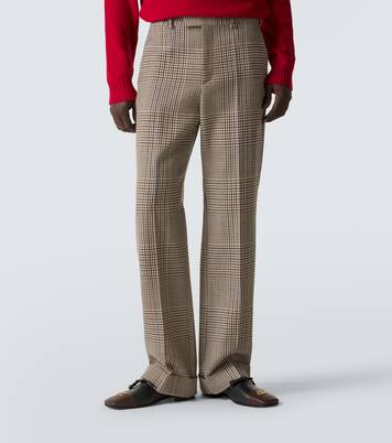 Virgin wool straight pants | Valentino