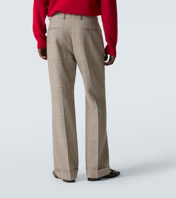 Virgin wool straight pants | Valentino