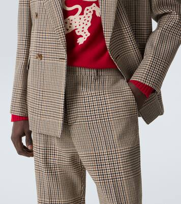 Virgin wool straight pants | Valentino