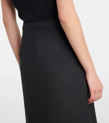 Layered wool midi skirt | Róhe