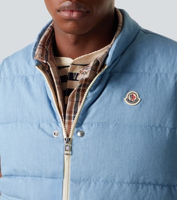 Daunenweste Heceta aus Denim | Moncler