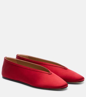 Luna satin ballet flats | Le Monde Béryl