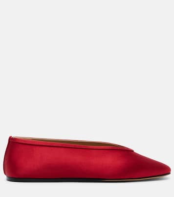 Luna satin ballet flats | Le Monde Béryl