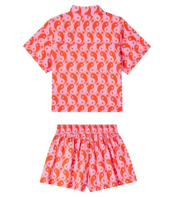 Printed shirt and shorts set  | Fábula