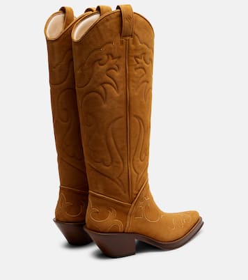 Westernstiefel Capitana aus Veloursleder | Gabriela Hearst