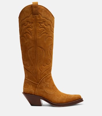 Westernstiefel Capitana aus Veloursleder | Gabriela Hearst