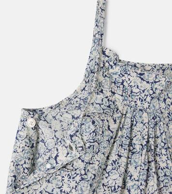 Bébé – Salopette Lisou en coton à fleurs | Bonpoint