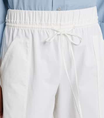 Weite Hose aus Baumwollpopeline | Vince