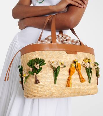 Tote Birdsong aus Raffiabast | Aquazzura