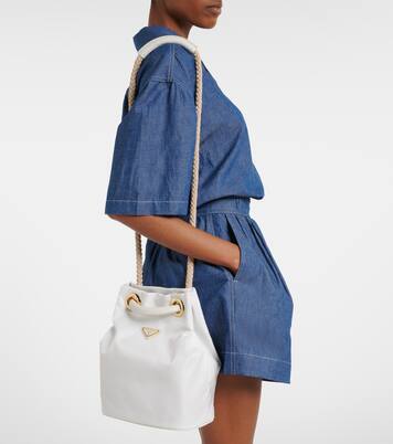 Prada Mariner Re-Nylon Small bucket bag | Prada