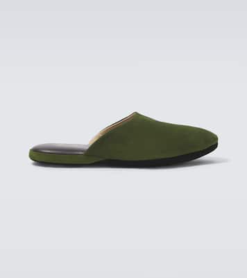 Chaussons en daim | Charvet