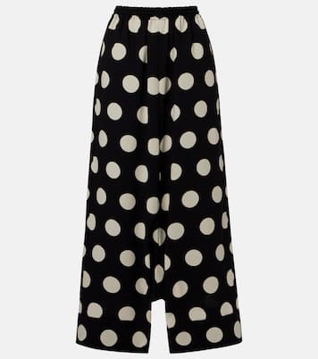 Polka-dot wide-leg pants | Junya Watanabe