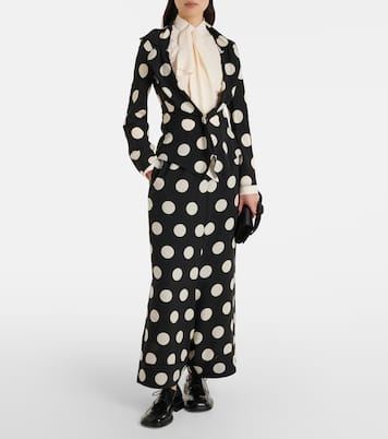 Polka-dot wide-leg pants | Junya Watanabe