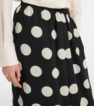 Polka-dot wide-leg pants | Junya Watanabe