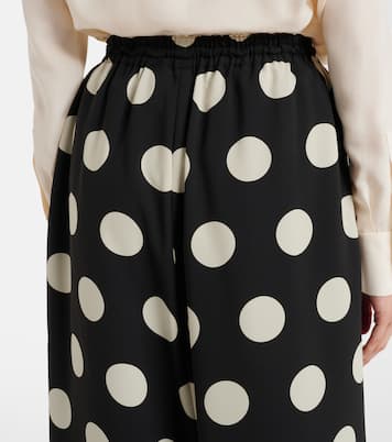 Polka-dot wide-leg pants | Junya Watanabe